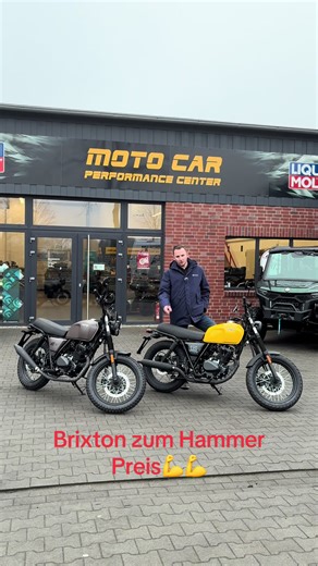 Hammer Angebot 💪🤯 Brixton Felsberg und Cromwell 125 CBS für 2299 Euro. #motocarperformancecenter #brixton #125 #angebot