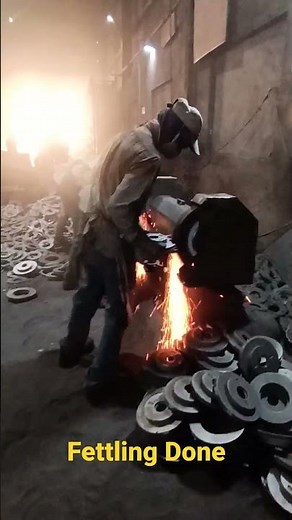 Fettling Done #mechanicalengineering #casting #grind #machining #machine