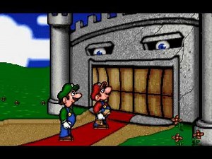 Mario Teaches Typing (CD Version) - Castle eat YOO !