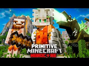 100 Players Simulate PRIMITIVE WARFARE in Minecraft