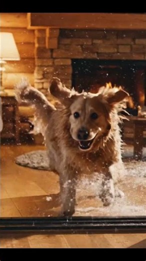 Dog Jumps through window!!