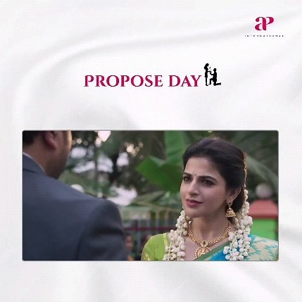 A classic Tamil proposal but with a twist 🤪 #HappyProposalDay 🎬 Tamizh Padam 2.0 | AP International