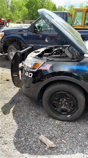 2017 Ford Police Interceptor Utility Vehicle #auction #carauction #automobile #ford