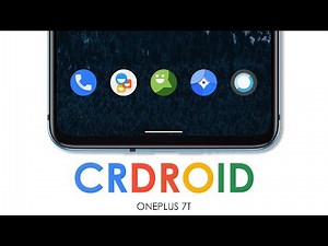 How To Install CrDroid ROM v8.1 On OnePlus 7T Easily | Android 12 OnePlus 7T | SnebTech