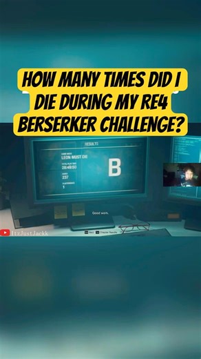 Time To see How Many Times I Died| #funny #residentevil #re4 #funnyclips #leon #ada #challenge #dbd