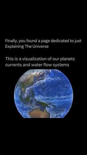 Explaining The Universe on Instagram: "Sea currents are large, continuous movements of ocean water driven by a combination of wind, Earth’s rotation, water density differences, and gravitational effects. Surface currents, like the Gulf Stream, are mainly pushed by global wind patterns and shaped by the Coriolis effect, causing them to rotate clockwise in the Northern Hemisphere and counterclockwise in the Southern. Deep ocean currents form when cold, salty water sinks and spreads through the oce