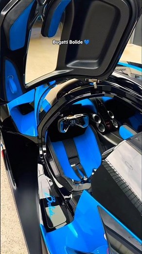 $4.700.000 Bugatti Bolide 💙 limited to only edition 40 units worldwide Hypercar Spotted spec..!🚀