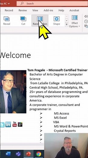 PC Quick Tip #6 Slide Transitions in PowerPoint