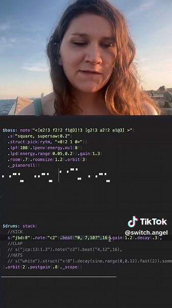 Cover of 360 by @Charli XCX in strudel! #creativecoding #programmer #producertok