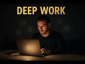 Deep Work by Cal Newport Summary | Productivity, Focus & No-Distraction Work Explained