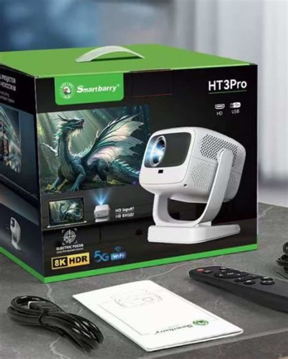 8K Smart Projector Models: Barry HT3 PRO Features