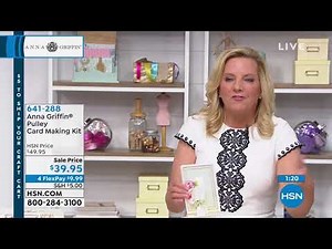 HSN | Anna Griffin Elegant Paper Crafting 06.11.2019 - 10 PM