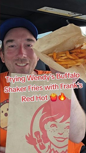 Trying Wendy's Buffalo Shaker Fries?! 🍟🔥