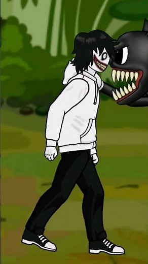 cartoon cat vs jeff the killer full #dc2 #animation #cartooncat #creepypasta #jeff #dc2animation