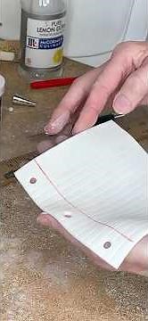 How to Make Fondant Paper & Pencil: Simple School Cake Decorations