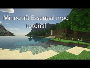 How to install Minecraft Essential Mod + Iris