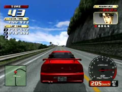 PS2 - Initial D Special Stage - Gameplay