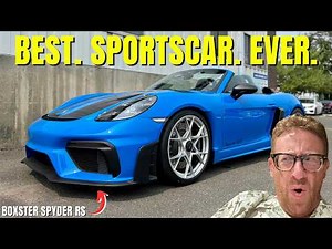 The Spyder RS is the BEST Sports Car on the Market!