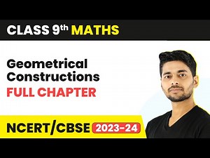 Geometrical Constructions - Full Chapter Revision | Class 9 Maths CBSE