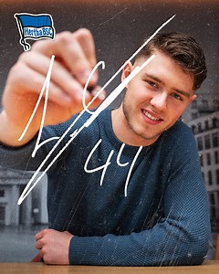 7.6K views · 403 reactions | Profidebüt ☑️, erstes Bundesliga-Tor ☑️, Vertragsverlängerung ☑️! | Hertha BSC | Facebook