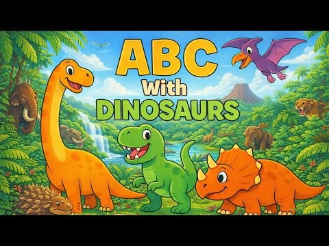 ABC With Dinosaurs