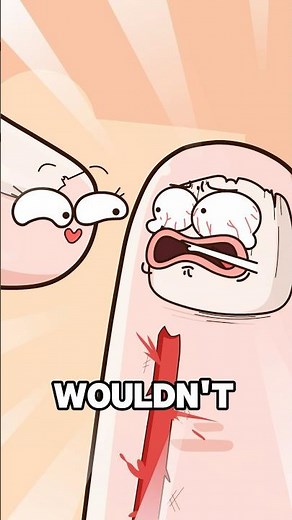 Just Rip It Off!" - Why You Should NEVER Do This! 🙅♂️#shorts#animation #funny
