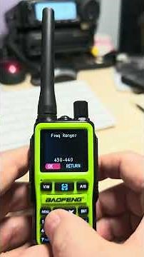 How to use the Baofeng UV-5R Mini Channel and Frequency Scanner? #amateurradio #hamradio #notanad...