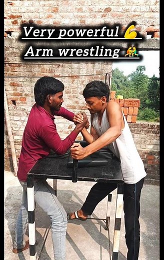 "Ultimate Showdown: New Arm Wrestling Practice Match - Bodybuilder vs. Giant! 💪😲 Who Will Win?"