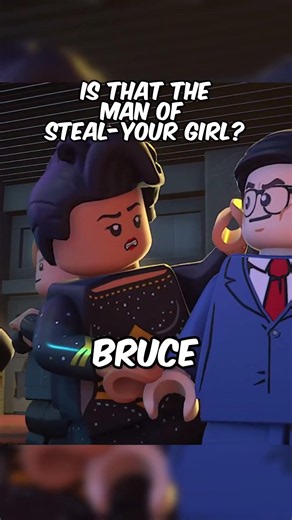 Clark Kent the MAN OF STEAL your girl?! #legobatman #legobatmanlegacyofthedarkknight
