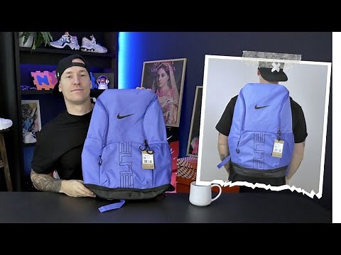 Unboxing/Reviewing The Nike Varsity Elite Sapphire Backpack (On Body)