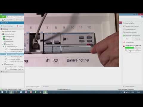 KNX: Programmierung der phys. Adressen mit der ETS 5