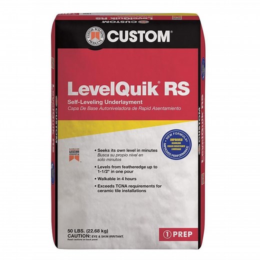 Reviews for Custom Building Products LevelQuik RS 50 lb. Indoor/Outdoor Self-Leveling Underlayment | Pg 1 - The Home Depot