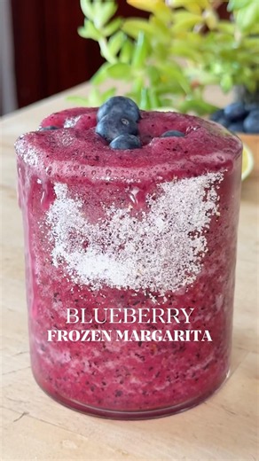 The Best Blueberry Frozen Margarita 🫐🍹 | Refreshing Summer Cocktails