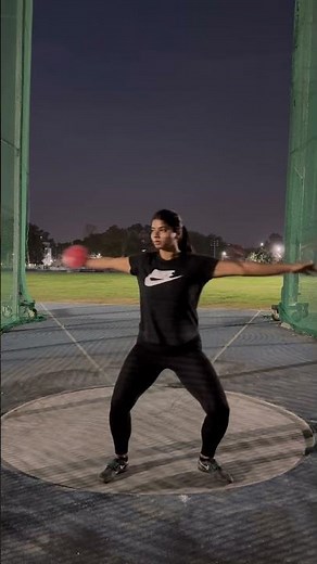 Perfect Discus Throw 🔥 Power + Spin = Beast Mode 💪🎯