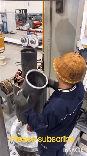 heavy duty generator rotor assembly #trending #trending #video #viral #factory #generator #subscribe