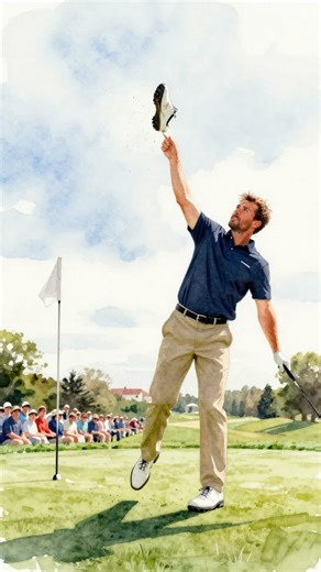 worst choke in golf history 😭 #golf #sports #fail #majors