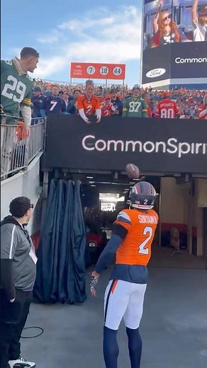 PS2’s pregame ritual 🏡🧡#denverbroncos #nfl #football #patsurtain #shorts