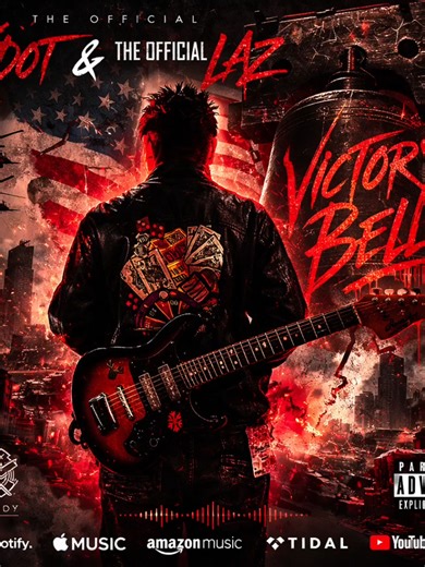 The Official KDOT & The Official LAZ- Victory Bell on Youtube and on Youtube Music and On Instagram and ond SoundCloud