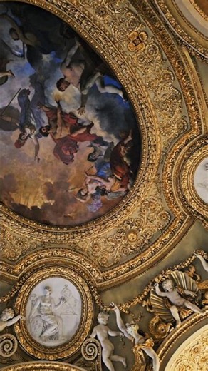 Louvre’s "Hidden" Masterpieces: Ceiling Ornaments & Statues🤌🏻💗 🏛️✨