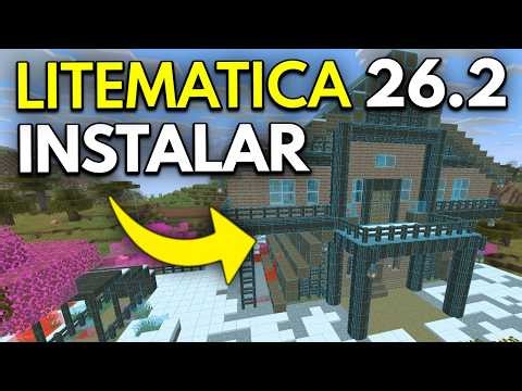 Cómo descargar e instalar Litematica para Minecraft 26.2