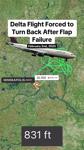 Delta Flight Emergency: Flap Failure Returns Plane