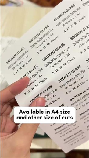 OAUSTECT A4 Paper Sticky Matte self-Adhesive Label Easy Peeling Printable Sticker