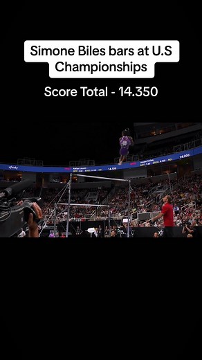 Simone Biles Shines on Bars at U.S. Championships