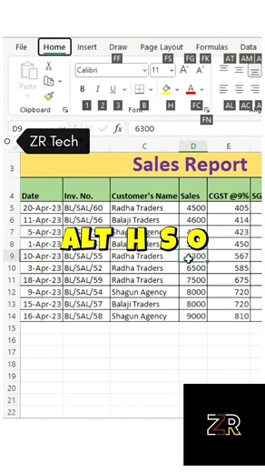 Shortcut for data ascending and descending order.💥💯🚀 #exceltips #exel #trendingnow #Microsoft
