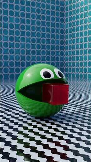 PacMan Vs Jellies 😋 #pacman #pacman3d