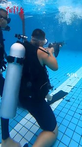 160K views · 2.8K reactions | 屏住呼吸！看第73集團軍某旅偵察分隊開展水下實彈射擊訓練。 Hold your breath!  Watch the reconnaissance unit of the 73rd Group Army undergo underwater live-fire training.  | 中華人民共和國外交部駐香港特別行政區特派員公署 | Facebook