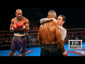 Evander Holyfield vs Mike Tyson | TKO, Boxing Highlights, Best Quality