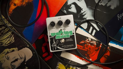 Andy Summers seems surprised his new signature pedal with Electro Harmonix is a flanger: "I would have called it a chorus"