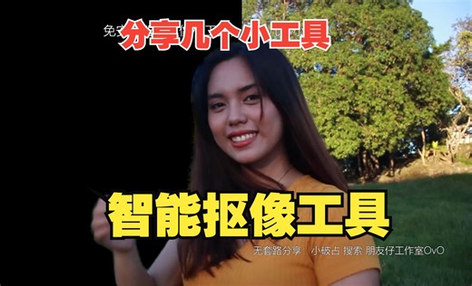 免安装 智能抠像工具Matting tool，分享几个小工具