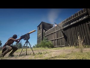 Native American Attacks FORT WALLACE in Red Dead Redemption 2